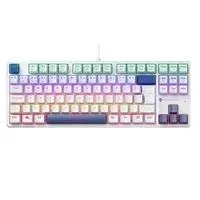Teclado Mecânico Gamer Machenike K500b-B87, Switch Brown, Abnt, Azul - Ref Jj02g200a