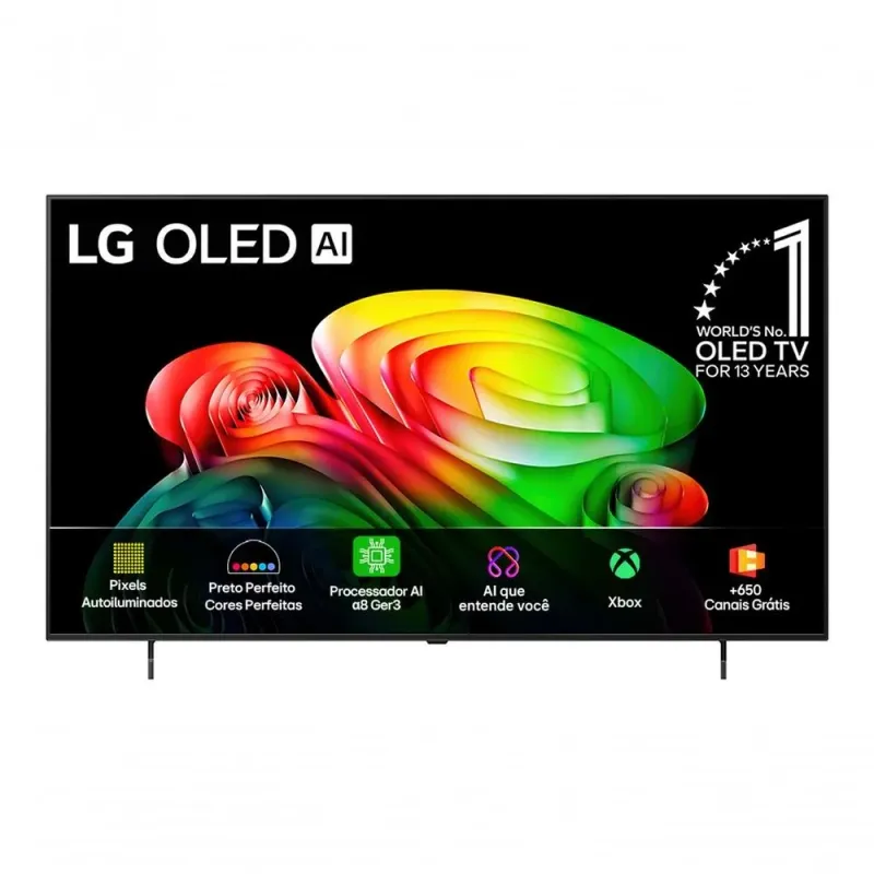 TV Smart LG OLED AI 4K 55 Polegadas OLED55B6PSA Preto Bivolt