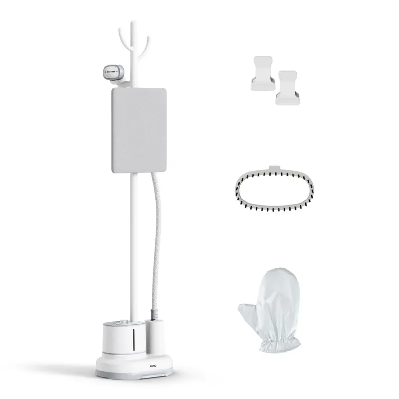 Vaporizador de Roupas Arno Steam Home, Pendura suas roupas, Higieniza e Desodoriza, 1830W, Branco e Cinza, US32