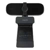Webcam Rapoo C280 2k, Com Autofoco, Microfone Profissional Com Cancelamento De Ruído, Preto- C280