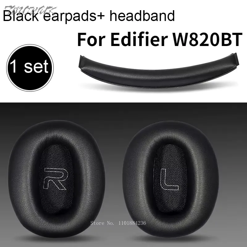 Edifier Almofadas de ouvido para W820BT – Esponja e algodão