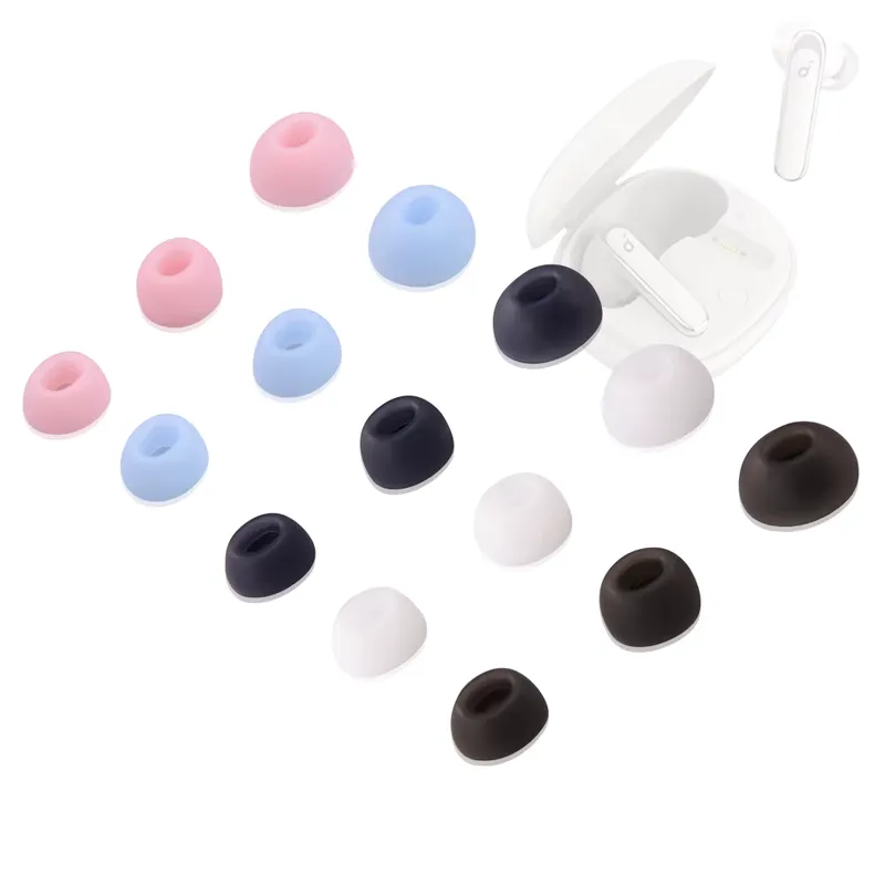 Anker Ponteiras de Silicone para Fones de Ouvido – Compatíveis com Soundcore Life, Liberty 4 e mais