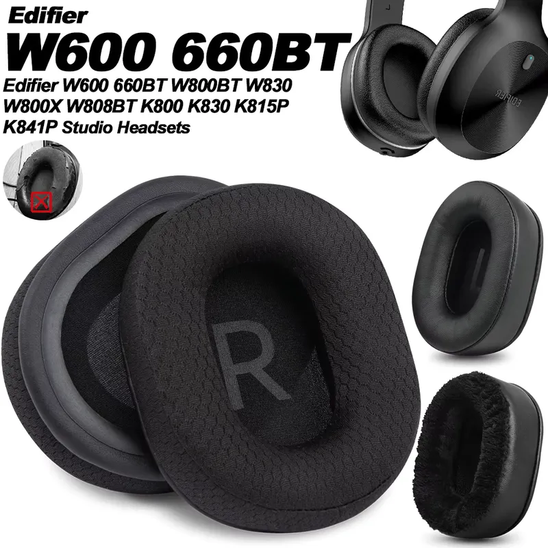 Edifier Almofadas de ouvido para w600, w800, k800 e mais