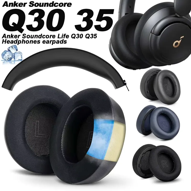 Anker Almofadas de Substituição Rosa para Soundcore Life Q30/Q35