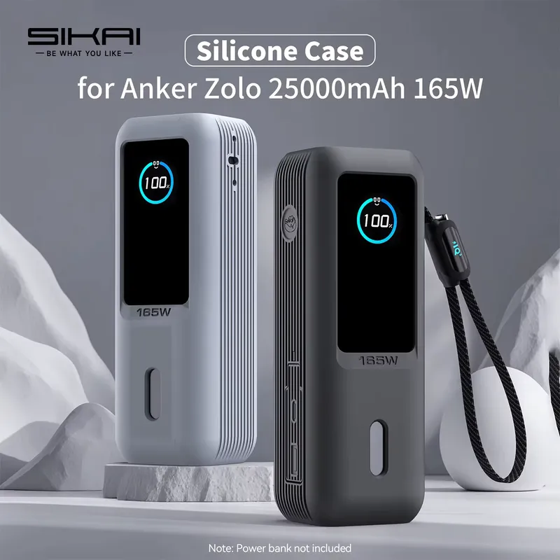 Anker Capa de Silicone SIKAI para Zolo 2‑em‑1 165W