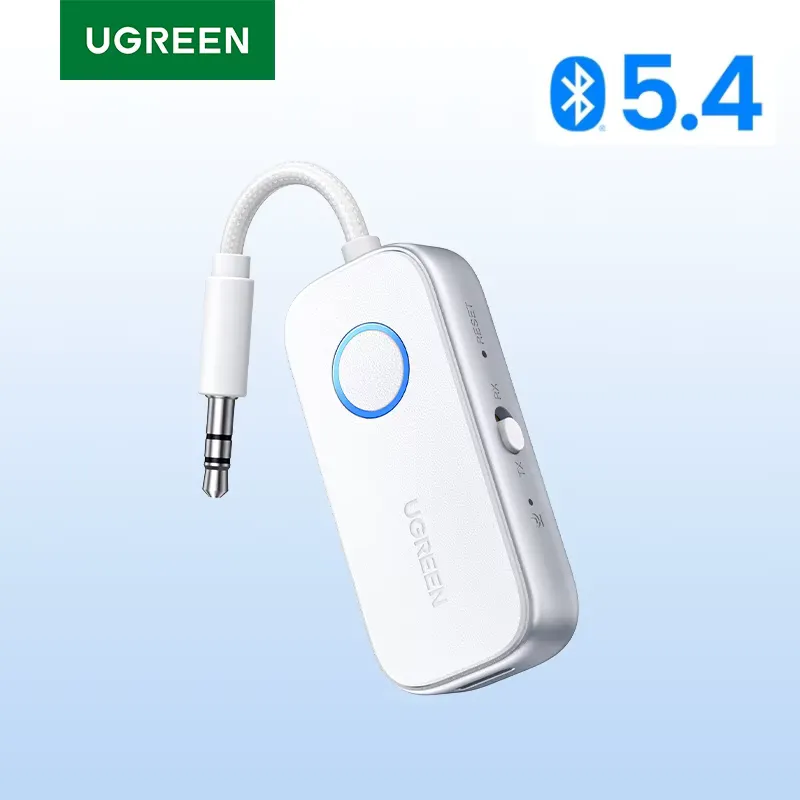 Ugreen Adaptador Bluetooth 5.4 para Avião com AUX 3.5mm