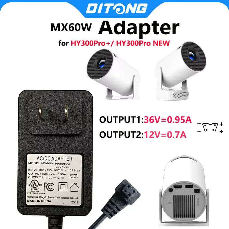 Magcubic Adaptador de Energia Original HY300 Pro+