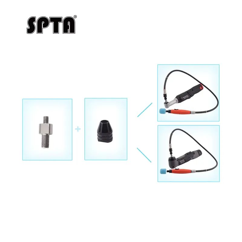 SPTA Adaptador Eixo Laranja para Mini Polidor LD101/LD103