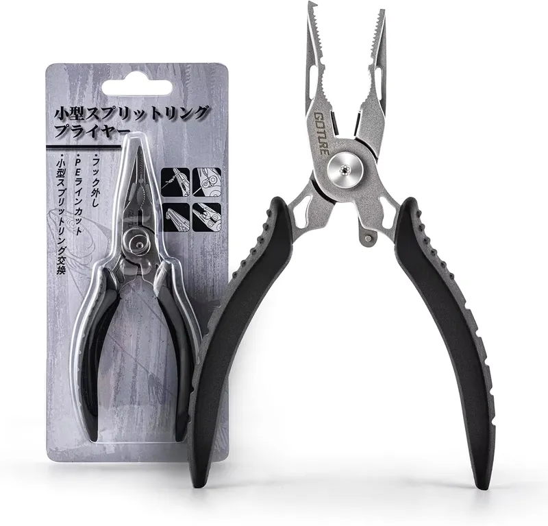 Goture Alicate de Pesca 5 em 1 com Aço Tungstênio