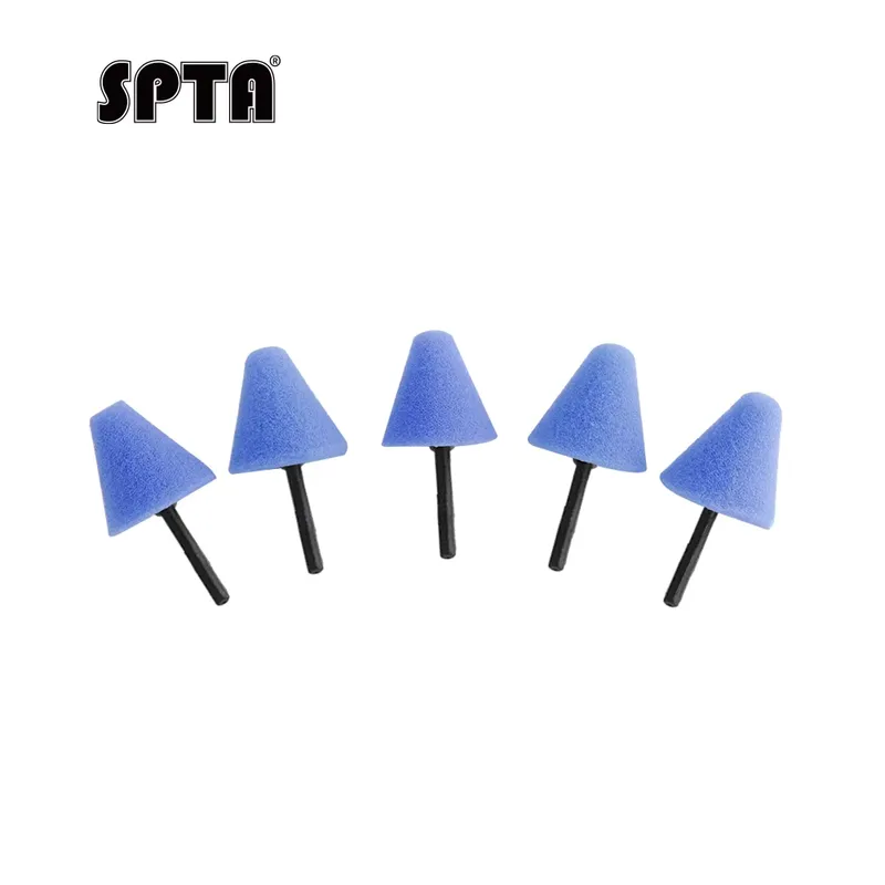 SPTA Almofadas de Polimento Mini 5mm - 5 Unidades Azuis