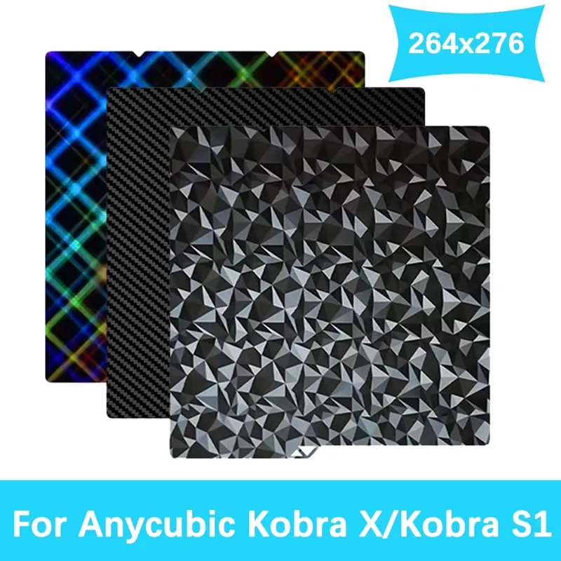 ANYCUBIC Placa de Construção 264x276mm para Kobra X e S1