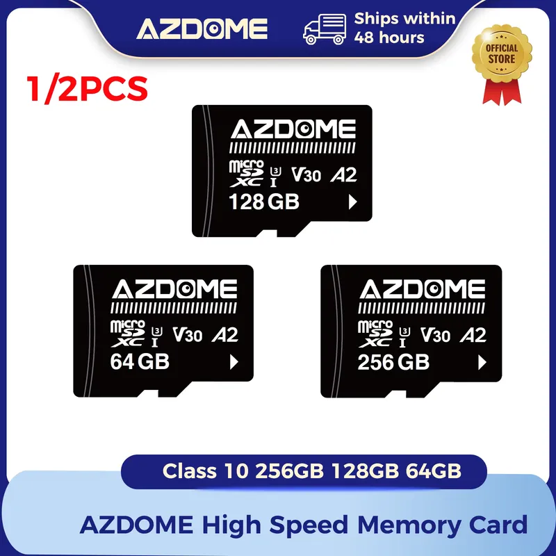 AZDOME Cartão de Memória 256GB Micro SD Classe 10