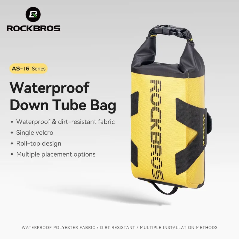 Rockbros Bolsa Bicicleta Impermeável Tubo Inferior