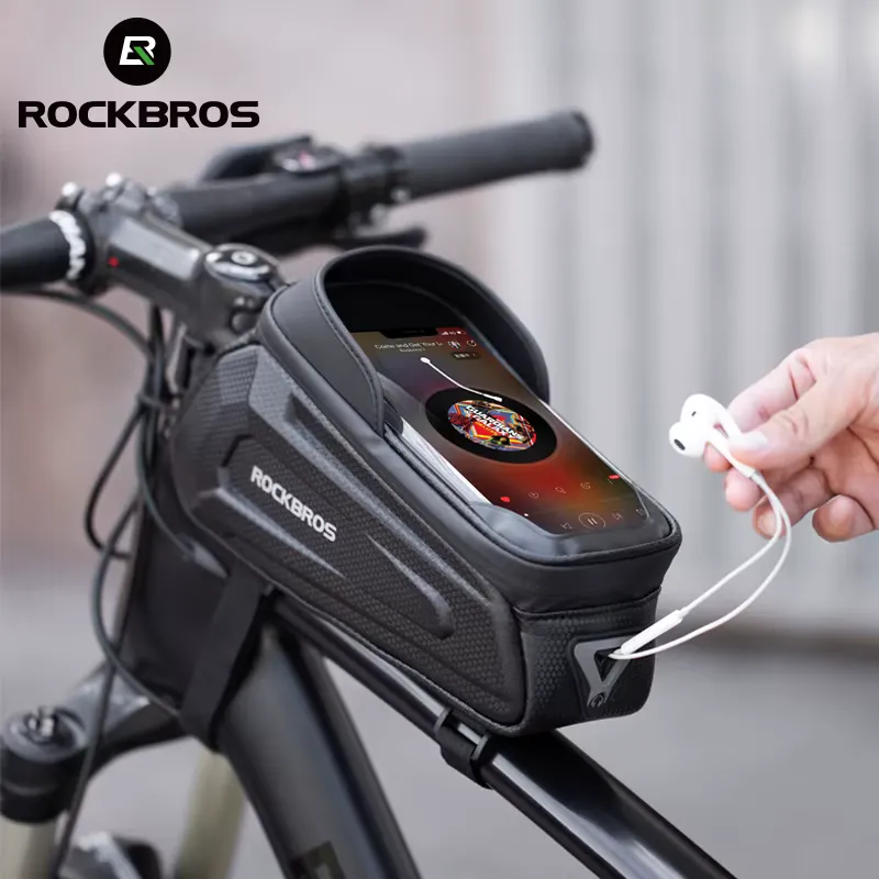 Rockbros Bolsa Bicicleta à Prova d'Água com Tela Sensível