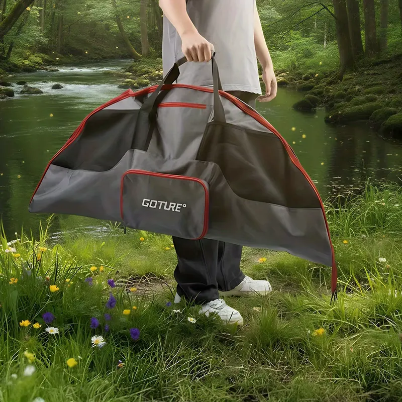 Goture Bolsa Organizadora para Pesca - Design em Malha Respirável