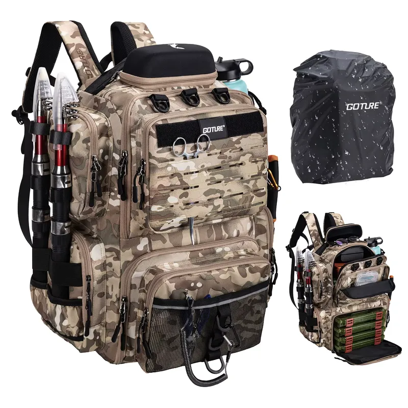 Goture Bolsa Pesca Impermeável 45L Oxford 900D