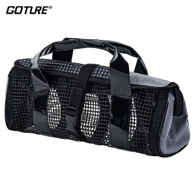 Goture Bolsa Portátil para Iscas de Pesca - Leve e Antiderrapante
