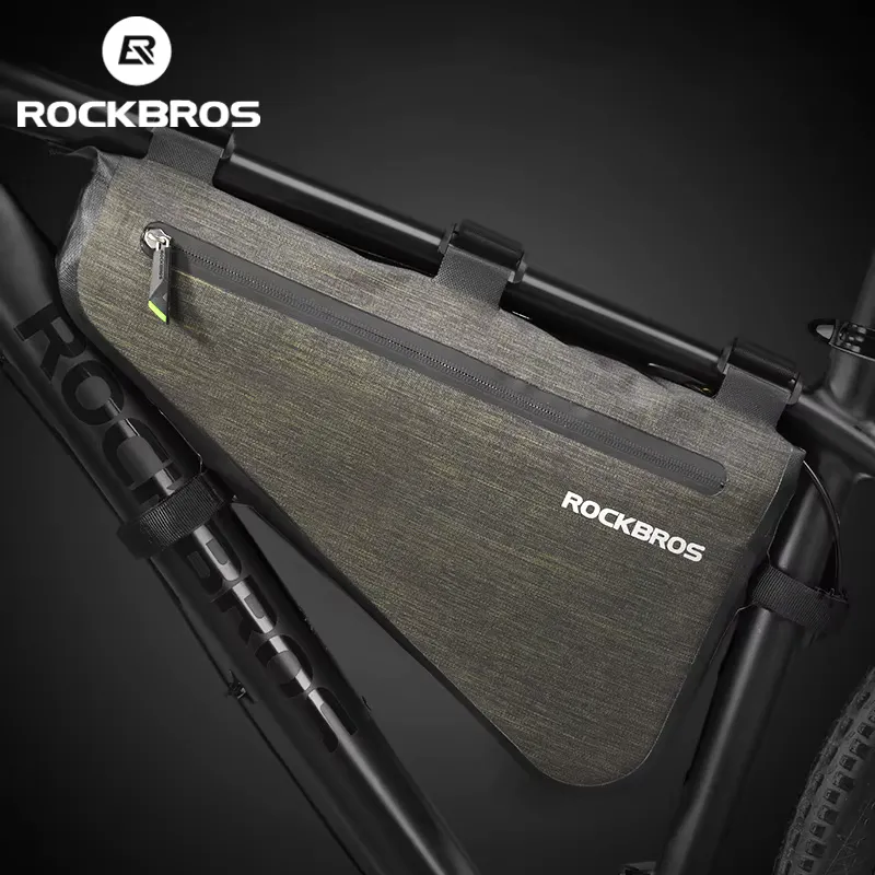 Rockbros Bolsa Quadro Bicicleta à Prova d'Água MTB