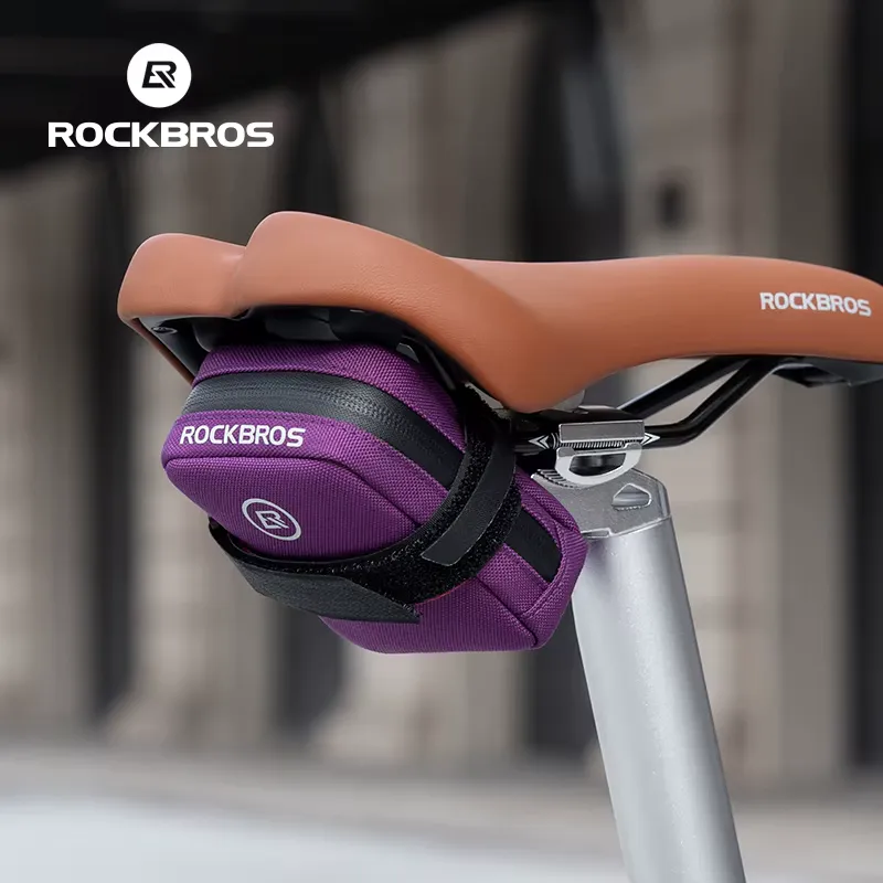 Rockbros Bolsa de Selim para Bicicleta 0,35L Portátil