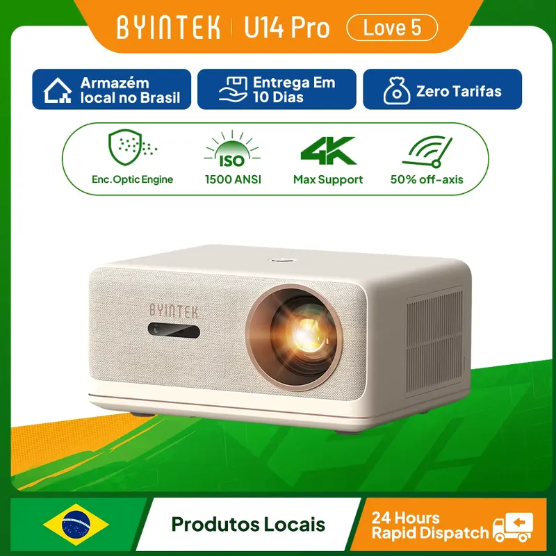 Byintek U14Pro LOVE - Projetor Inteligente 1080P Android 11