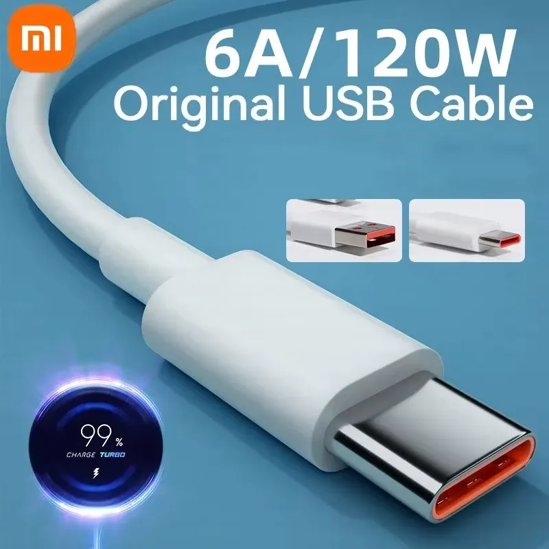POCO Cabo Carregador USB-C 120W Turbo Carga Rápida