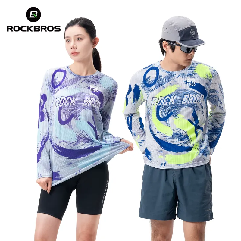 Rockbros Camisa Ciclismo Manga Longa Respirável