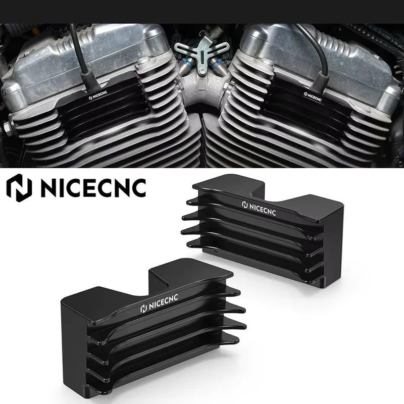 Nicecnc Capa Decorativa Vela Ignição Harley Sportster