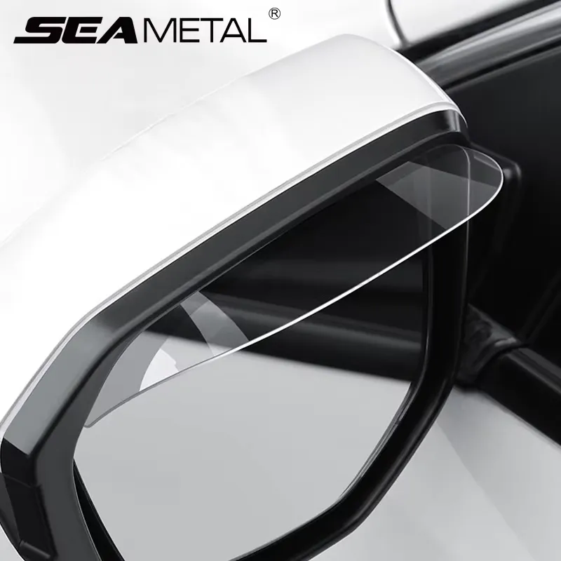 SEAMETAL Capa Espelho Retrovisor Chuva 2 Peças