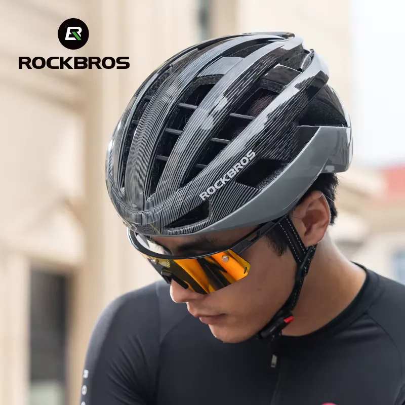 Rockbros Capacete de Ciclismo Ultraleve MTB e Estrada