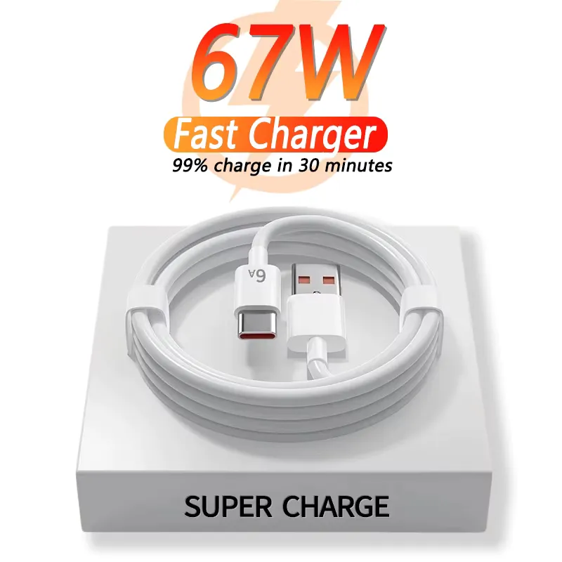POCO Carregador 67W Super Rápido USB-C para Xiaomi