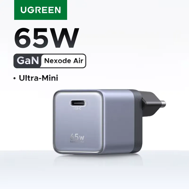 Ugreen Nexode Air 65W Carregador GaN Ultra Mini