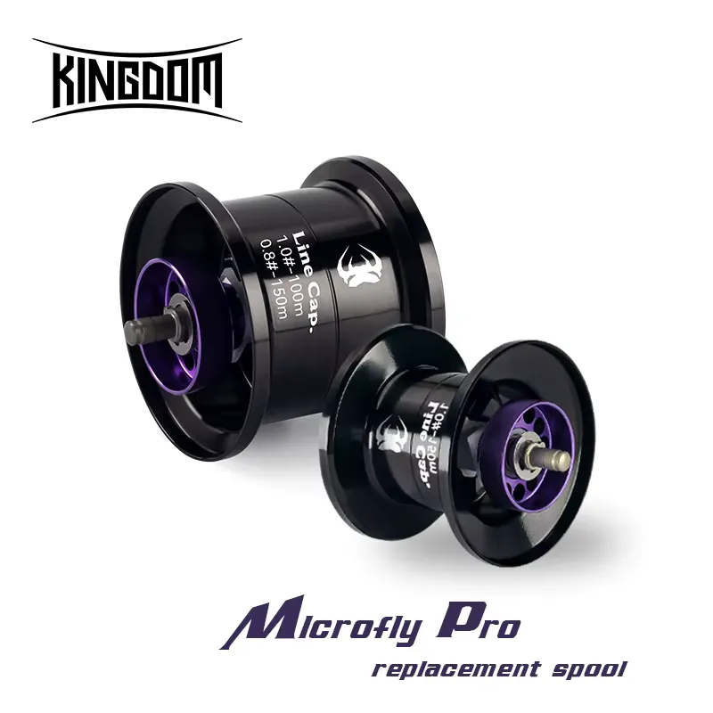 Kingdom Micro Monster Pro - Carretel Raso para Pesca