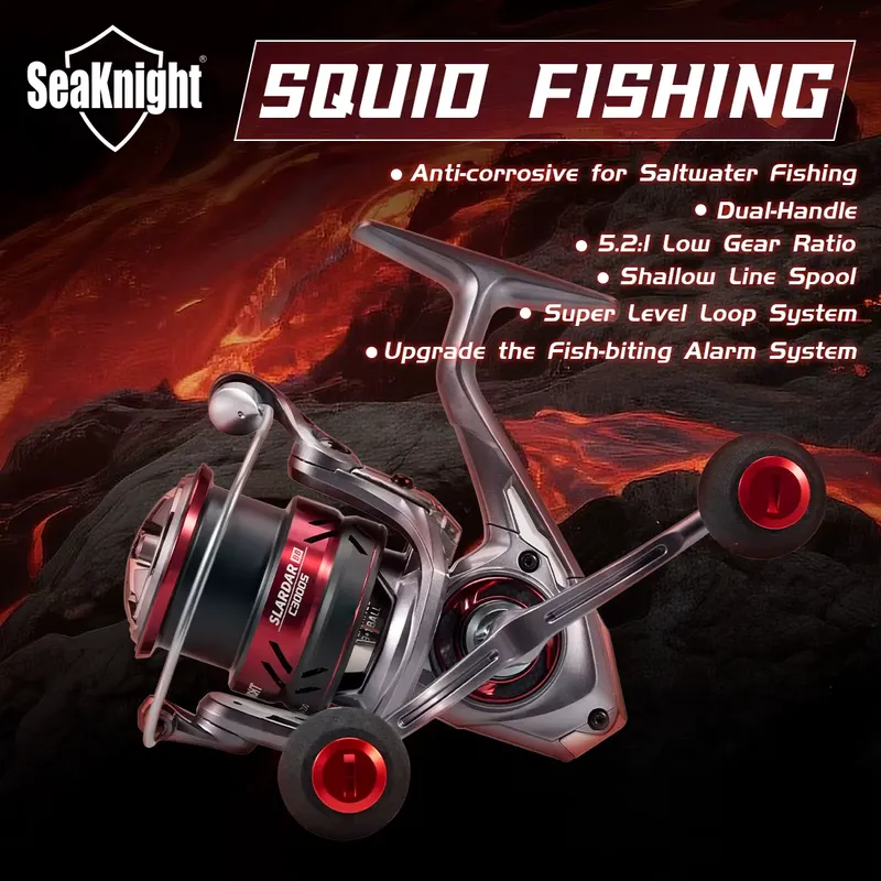 SeakNight Carretel de Pesca SLARDAR C3000S Anti-corrosivo