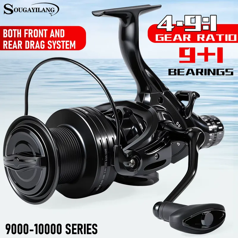 Sougayilang Carretilha 9000 10000 Pesca Carpa 15kg