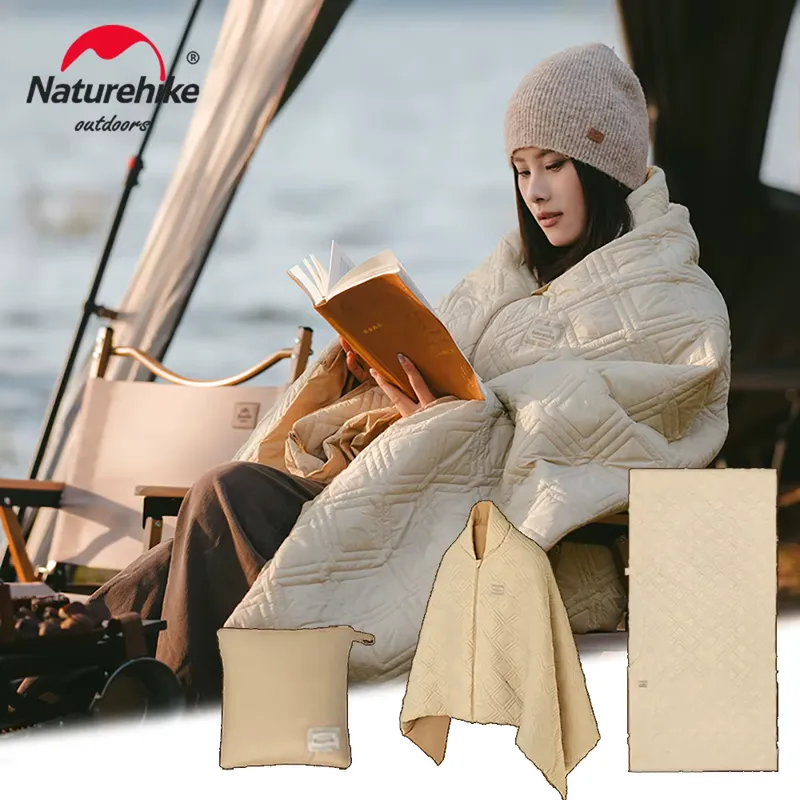 Naturehike Cobertor Térmico Elétrico USB para Acampamento