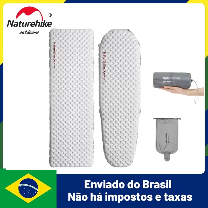 Naturehike Colchão Inflável R 5.8 Portátil para Acampamento