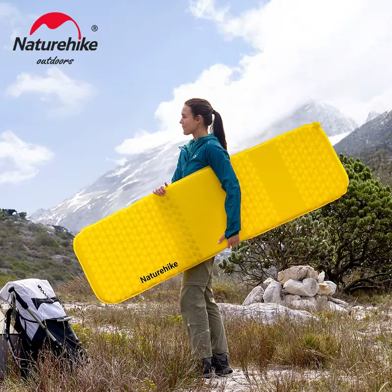 Naturehike Colchonete Autoinflável 3.6R Ultraleve Portátil