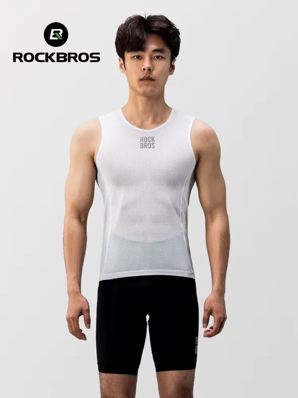 Rockbros Colete de Bicicleta Masculino Respirável Secagem Rápida