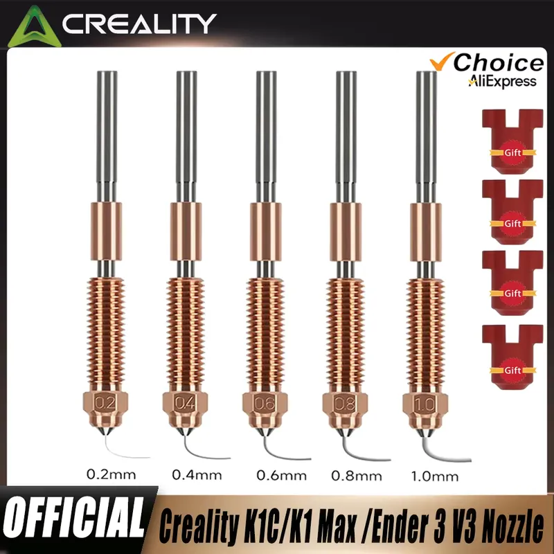 Creality Bico 0.4mm para Impressora 3D K1C e Ender 3 V3