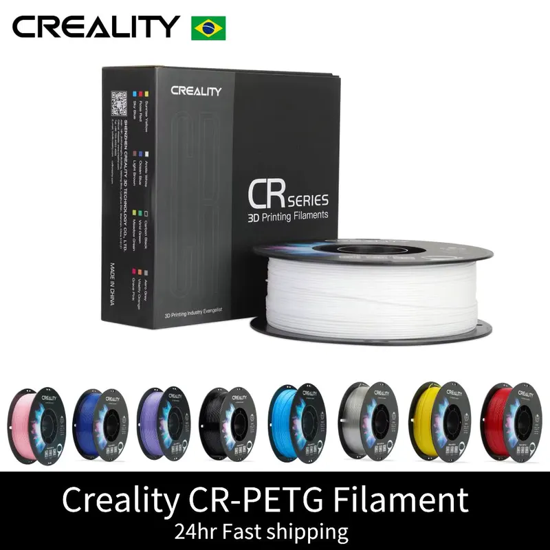 Creality Filamento PETG 1kg 1,75mm - Ecológico, Sem Odor