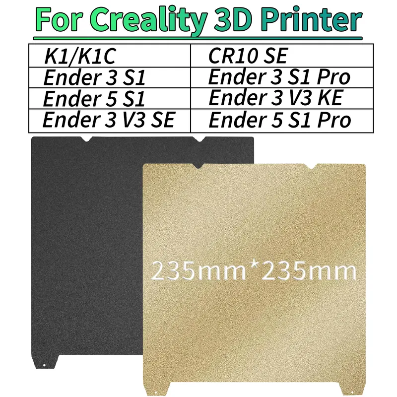 Creality Folha Magnética PEI 235x235 para K1, Ender 3 V3 e mais