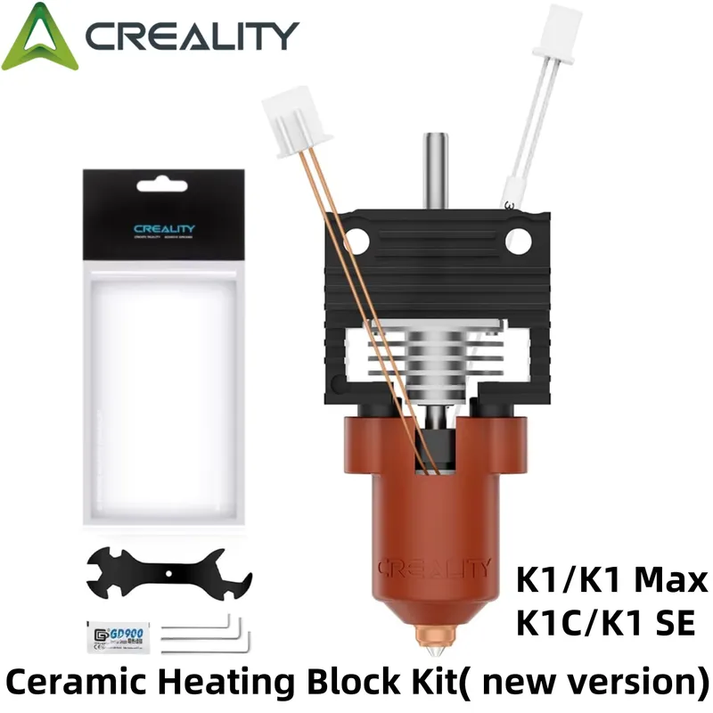 Creality Hotend Cerâmico de Troca Rápida K1/K1 Max/K1C – Unicórnio