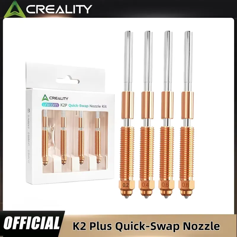 Creality Kit Bicos Troca Rápida K2 Pro Plus – Alto Fluxo