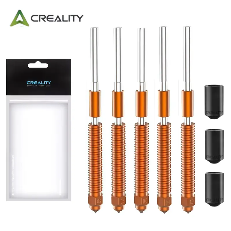 Creality Kit de Bicos Unicorn Original para K2 Plus – Cobre