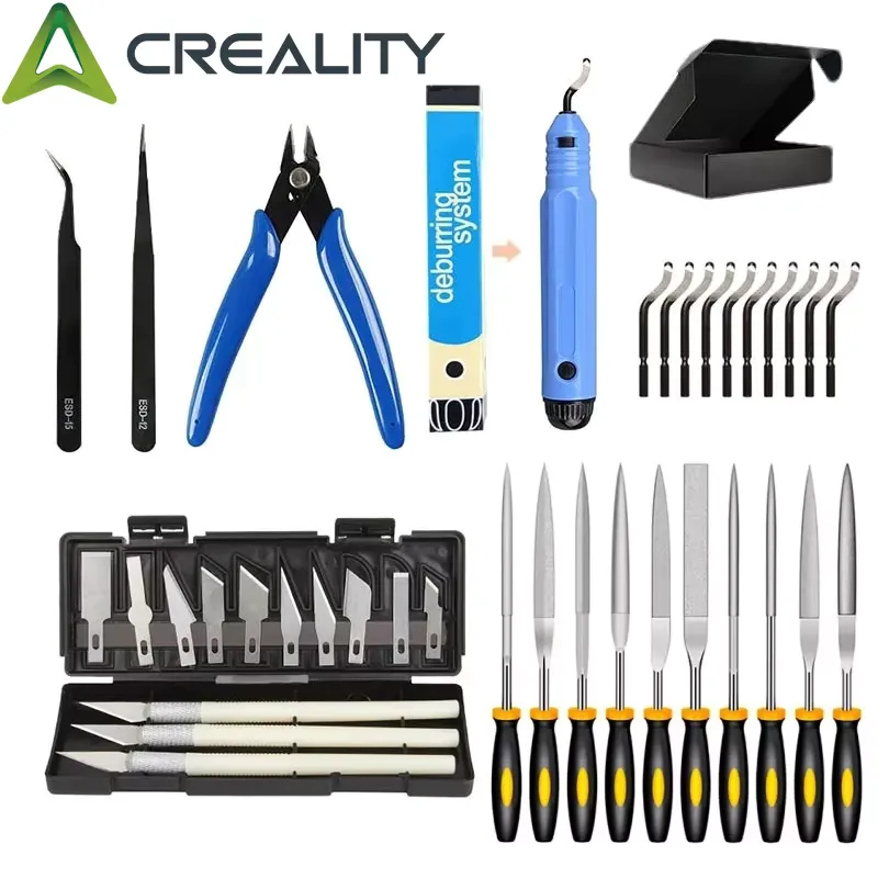 Creality Kit Ferramenta 3D para Moagem e Rebarbação - 3D Printing