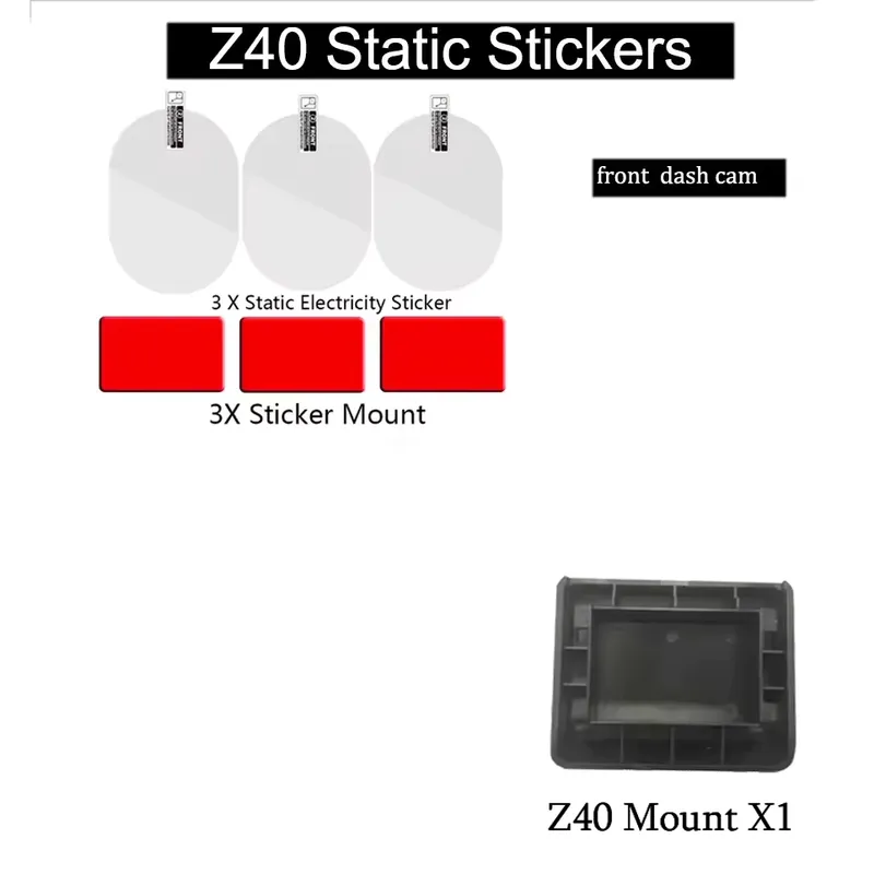 DDPAI Suporte de Montagem para Dash Cam Z40 – Instalação Fácil