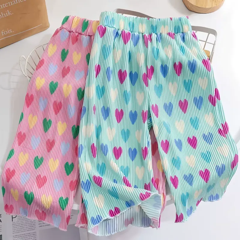 Eachine Calça Casual Estampada para Meninas 0-6 Anos
