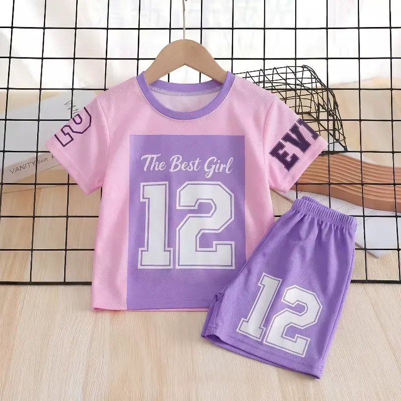 Eachine Conjunto Verão Infantil 2026 – Camiseta e Shorts Rápidos