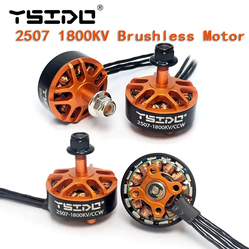 Eachine Ysido 2507 1800kv Motor Brushless 3-6S para Drone FPV
