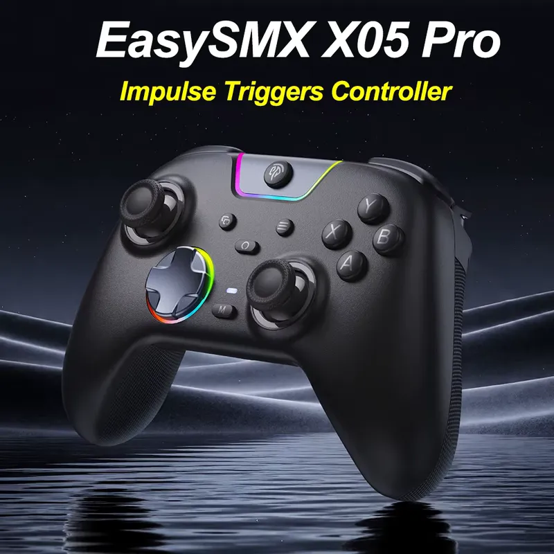 EasySMX Controle X05 Pro – Compatível PC, Switch, Android e iOS